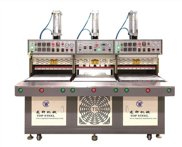 Automática máquina de fusión de TPU con tres sistemas