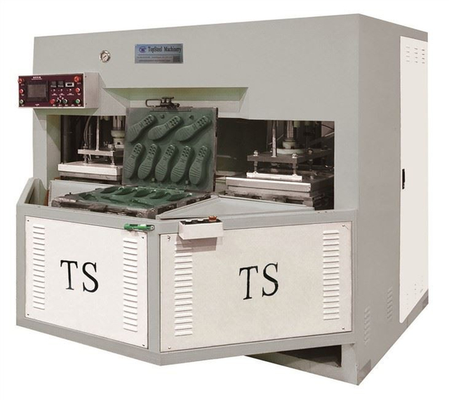Máquina de prensadora con tres estaciones